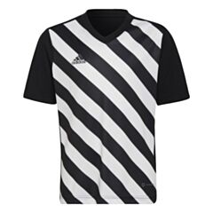 Youth Entrada Striped Jersey - Black